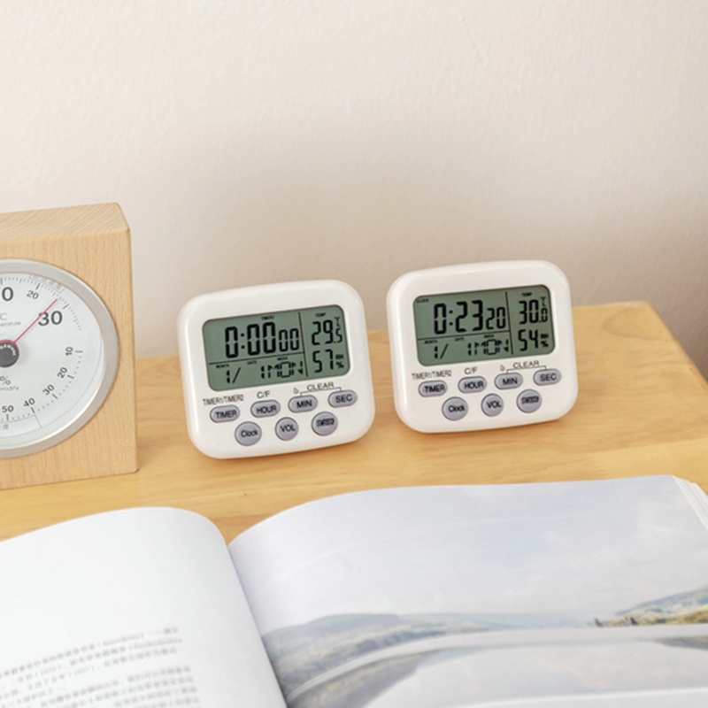 Đồng Hồ Bấm Giờ Kỹ Thuật Số AOTO Đo Độ Ẩm Trong Nhà