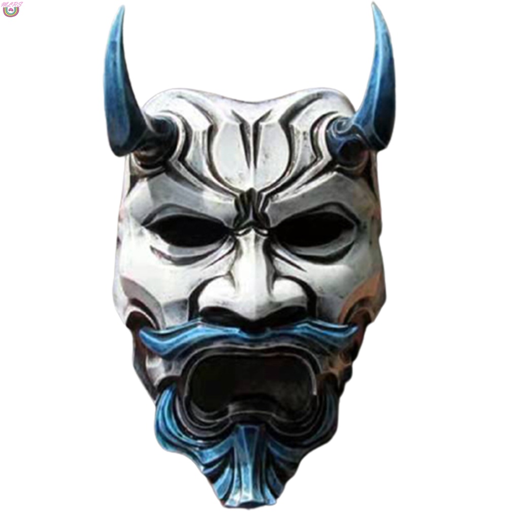 Mặt Nạ Latex Hình Ma Samurai Độc Đáo Dùng Cho Các Bữa Tiệc