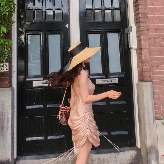 Đầm lụa Oceana London