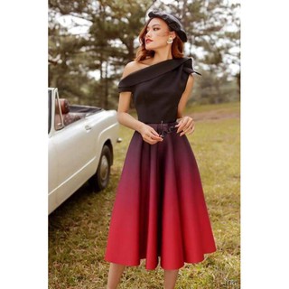 Vải nh xốp loang Ombre