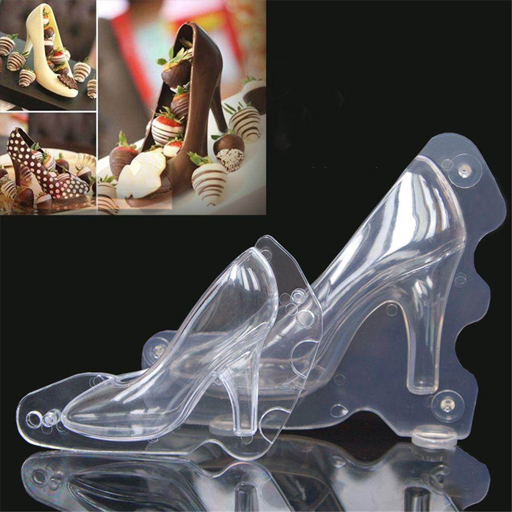 WTTLE Khuôn Làm Socola Hình Đôi Giày 3D
