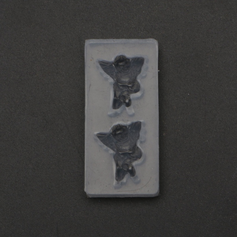 Khuôn silicon mini làm đồ nhựa epoxy resin cho đồ trang sức/đồ thủ công mỹ nghệ hình thiên thần