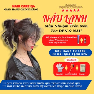 Thuốc Nhuộm Dưỡng Tóc Màu Nâu Lạnh Ánh Khói - Hair Care Q4