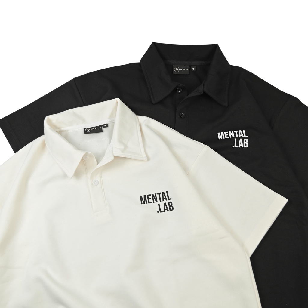 Áo Polo Cao Cấp In Nổi MENTAL® Essential Motif Polo Shirt
