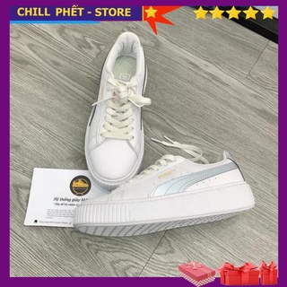 Giay thể thao sneaker PM phản quang full box full size.
