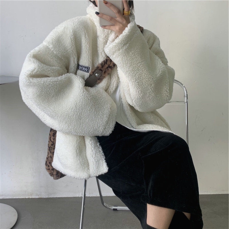 Áo Khoác Bông Hai Mặt Siêu Dày Ulzzang M1