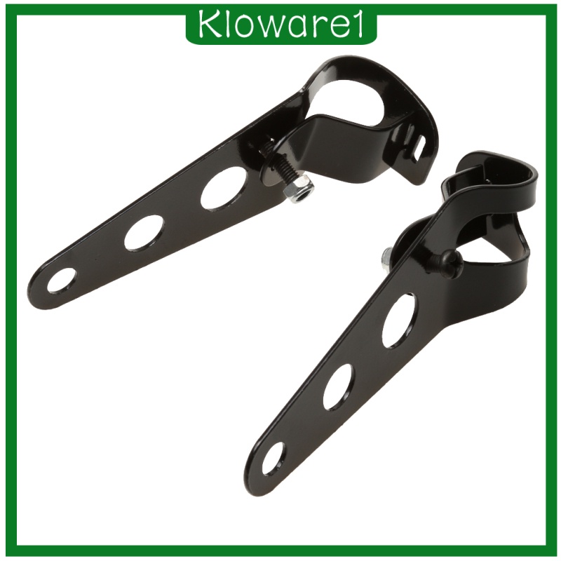 [KLOWARE1] Motorcycle Headlight Mount Bracket Fork Ear Bobber 27mm-32mm Black | BigBuy360 - bigbuy360.vn