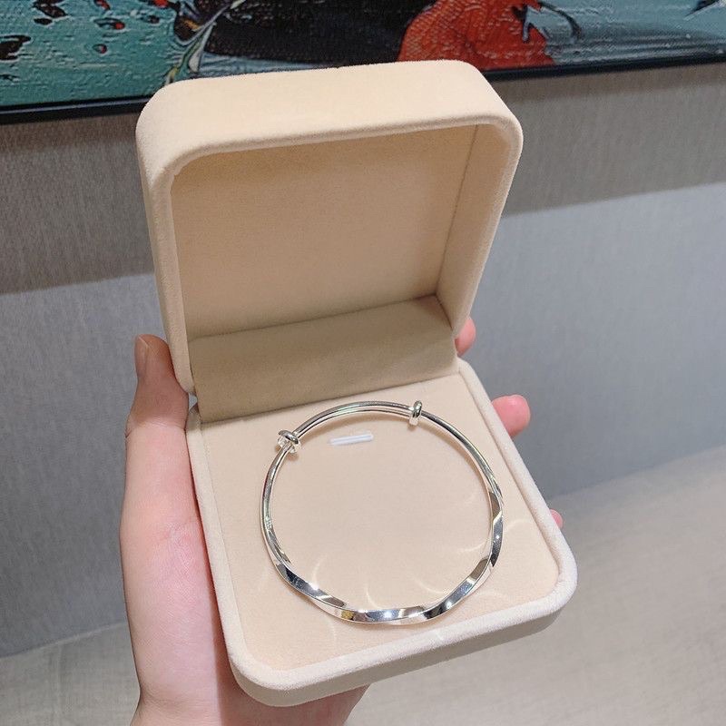 Lắc tay bạc Ý - Vòng tay bạc s925 kiểu dáng đơn giản , nhẹ nhàng cho cả nam và nữ có thể đeo đôi , đeo nhóm | BigBuy360 - bigbuy360.vn