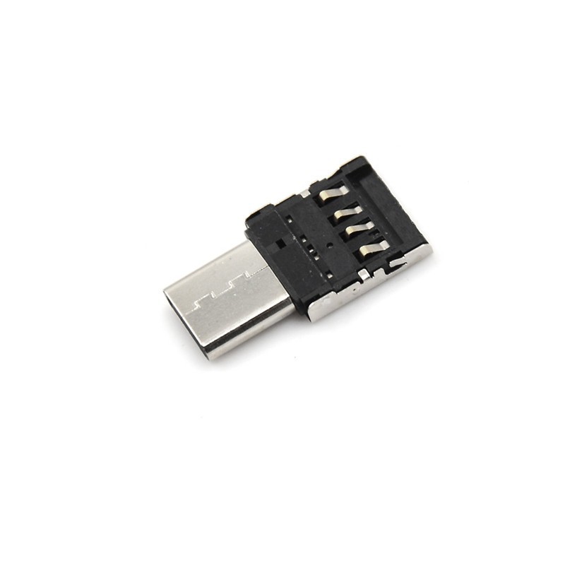 Set 2 Đầu Chuyển Đổi USB 3.1 Type C Đực Sang USB Cái OTG Dành Cho Máy Tính Bảng