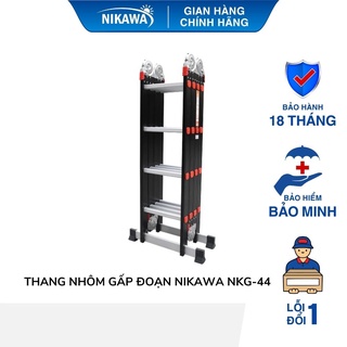 Thang nhôm gấp đoạn Nikawa NKG-44