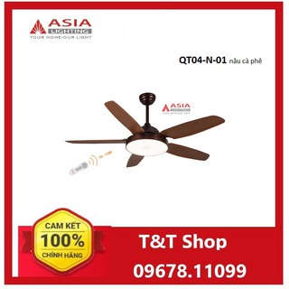 Quạt trần đèn Asia QT04-N-01