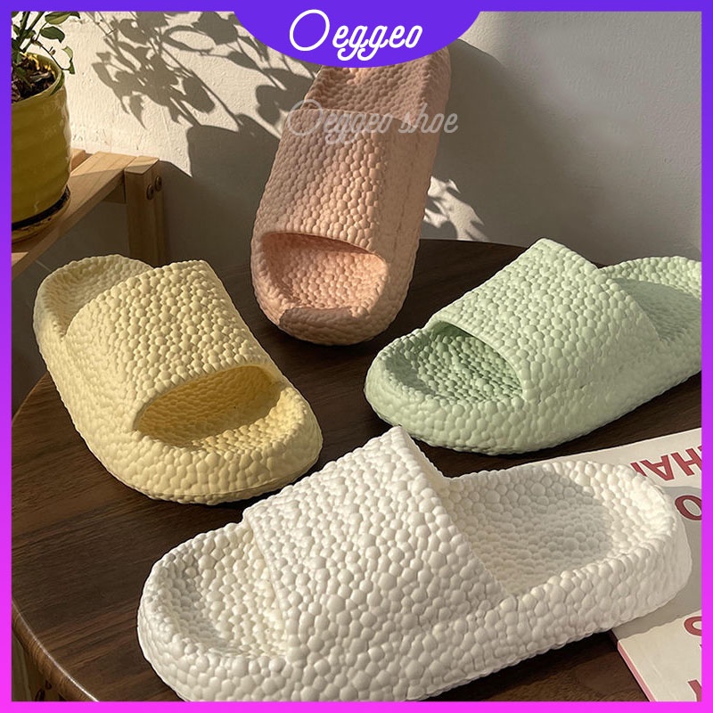 Oeggeo shop Dép Đi Trong Nhà Đế Dày Sáng Tạo Cho Nam Và Nữ