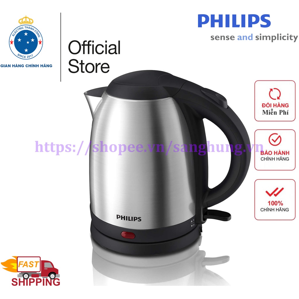 Ấm đun siêu tốc Philips HD9306 1.5L