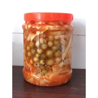MĂNG RỪNG NGÂM TỎI ỚT MẮC MẬT - Hũ 1,5kg