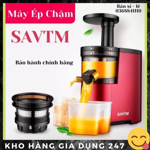 [Mã ELHA22 giảm 6% đơn 300K] Máy ép chậm/máy ép trái cây _Máy ép SAVTM_Hàng chính hãng_Bảo hành chính hãng