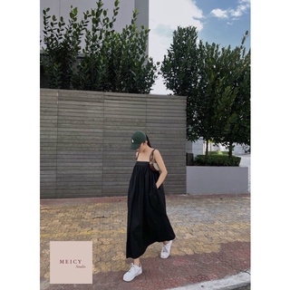 Navy dress - đầm 2 dây dáng baby doll