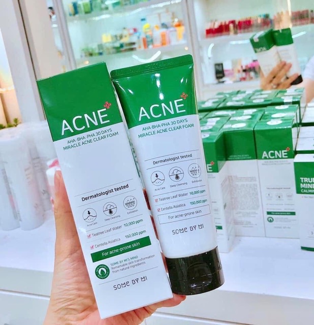 Sữa rửa mặt ngăn ngừa mụn AHA BHA PHA Some By Mi - Guu