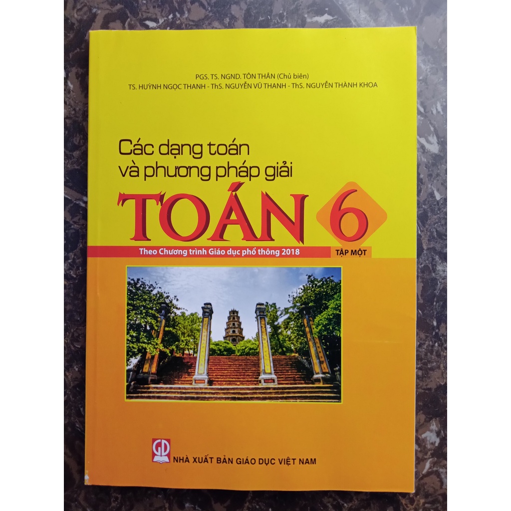 Sách - Các dạng toán và phương pháp giải Toán 6 Tập 1