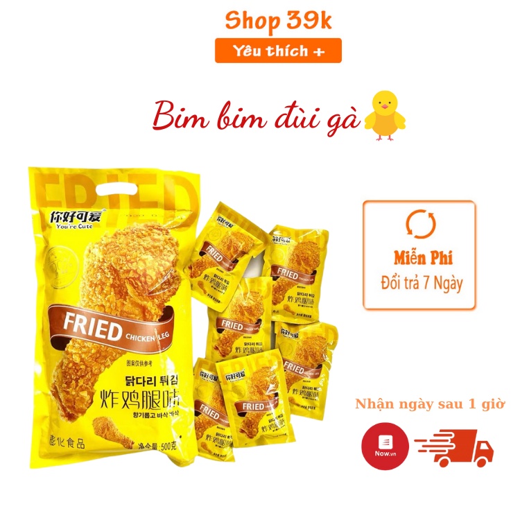 Bim bim đùi gà - Snack đùi gà giòn cay - đùi gà chiên giòn