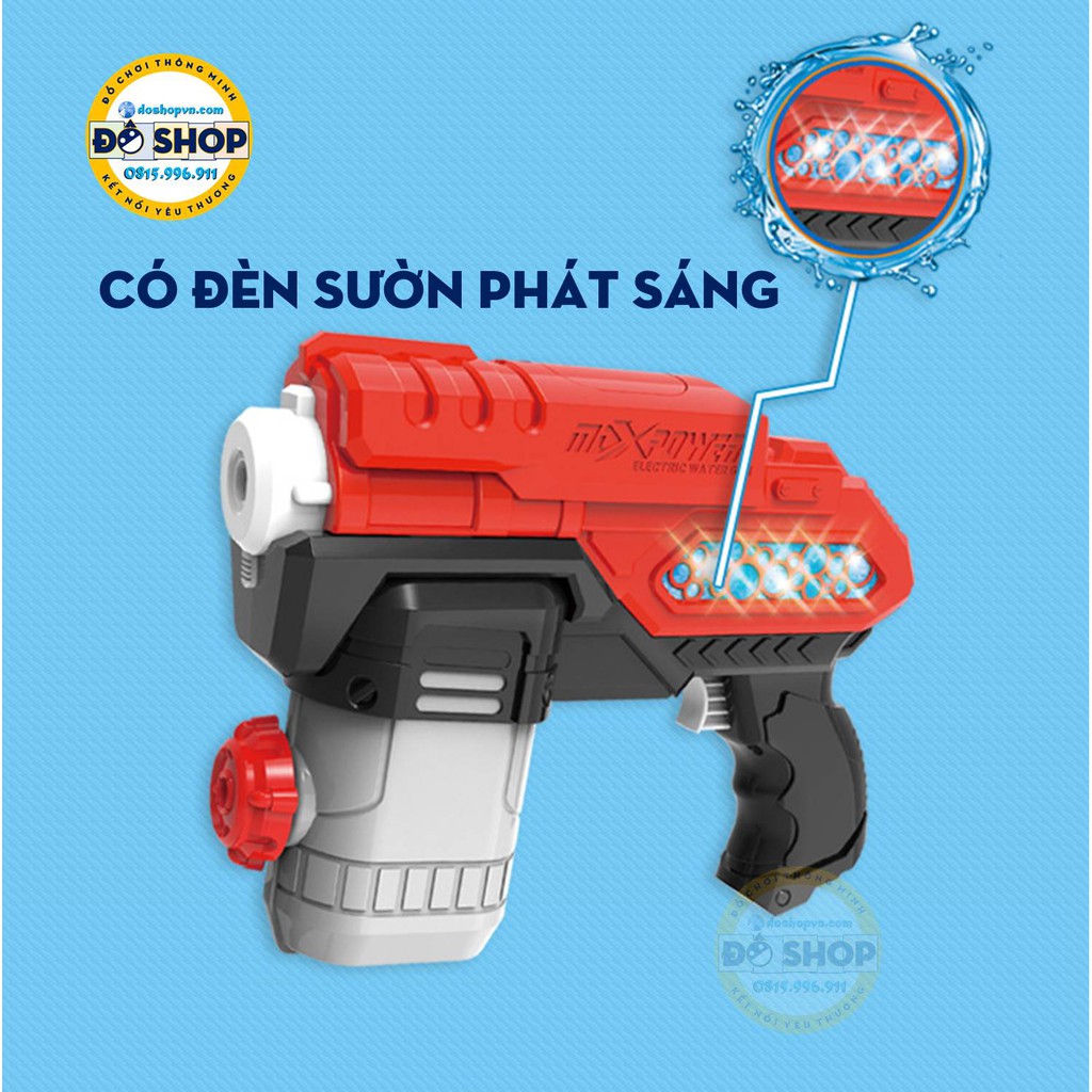 Đồ Chơi Súng Nước Tự Động Áp Lực Cao Dùng Pin Dành Cho Bé NP1 (Tặng Kèm Pin) - Đô Shop