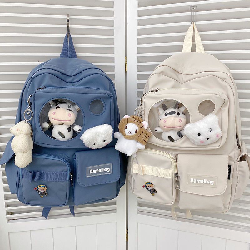 Balo hoạ tiết Dembeile  kiểu dáng Thời trang cho học sinh , sinh viên