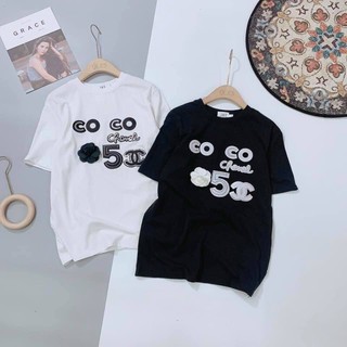 Áo phông chữ dáng rộng co.co