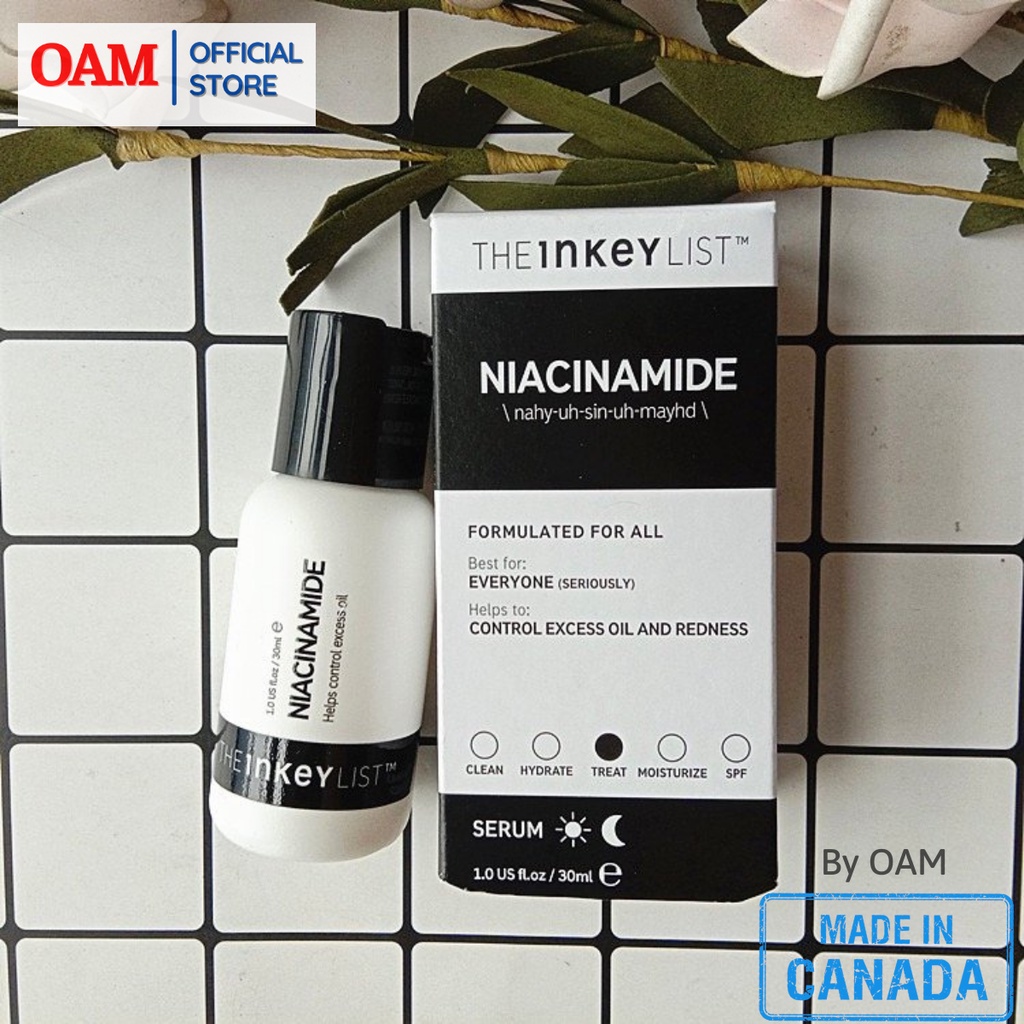 Serum Niacinamide INKEY LIST dành cho da dầu mụn - THE INKEY LIST