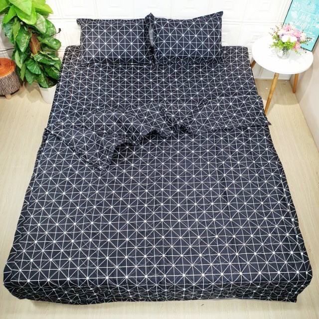 Bộ chăn hè ga gối poly cotton( CHAT ĐỂ CHỌN MẪU)