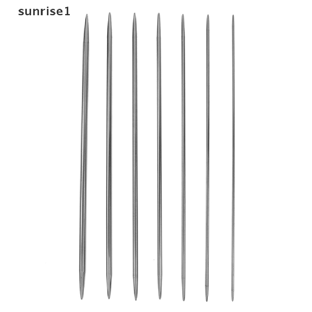 Sunrise1 Set 35 Kim Đan Len Thẳng Dài 20cm Bằng Thép Không Gỉ DIY