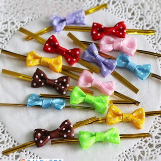 Kẽm nơ cột miệng túi 8cm (20c/bịch)