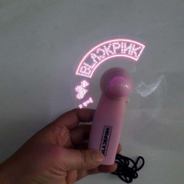 Quạt đèn led nhóm nhạc BLACKPINK