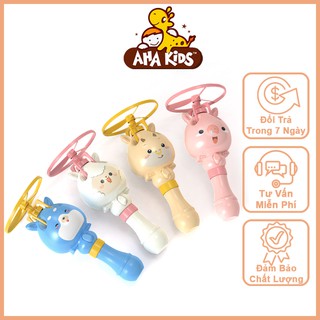 Thổi bong bóng xà phòng bằng chong chóng, siêu dễ thương, 4 màu, đồ chơi thổi bong bóng cho bé