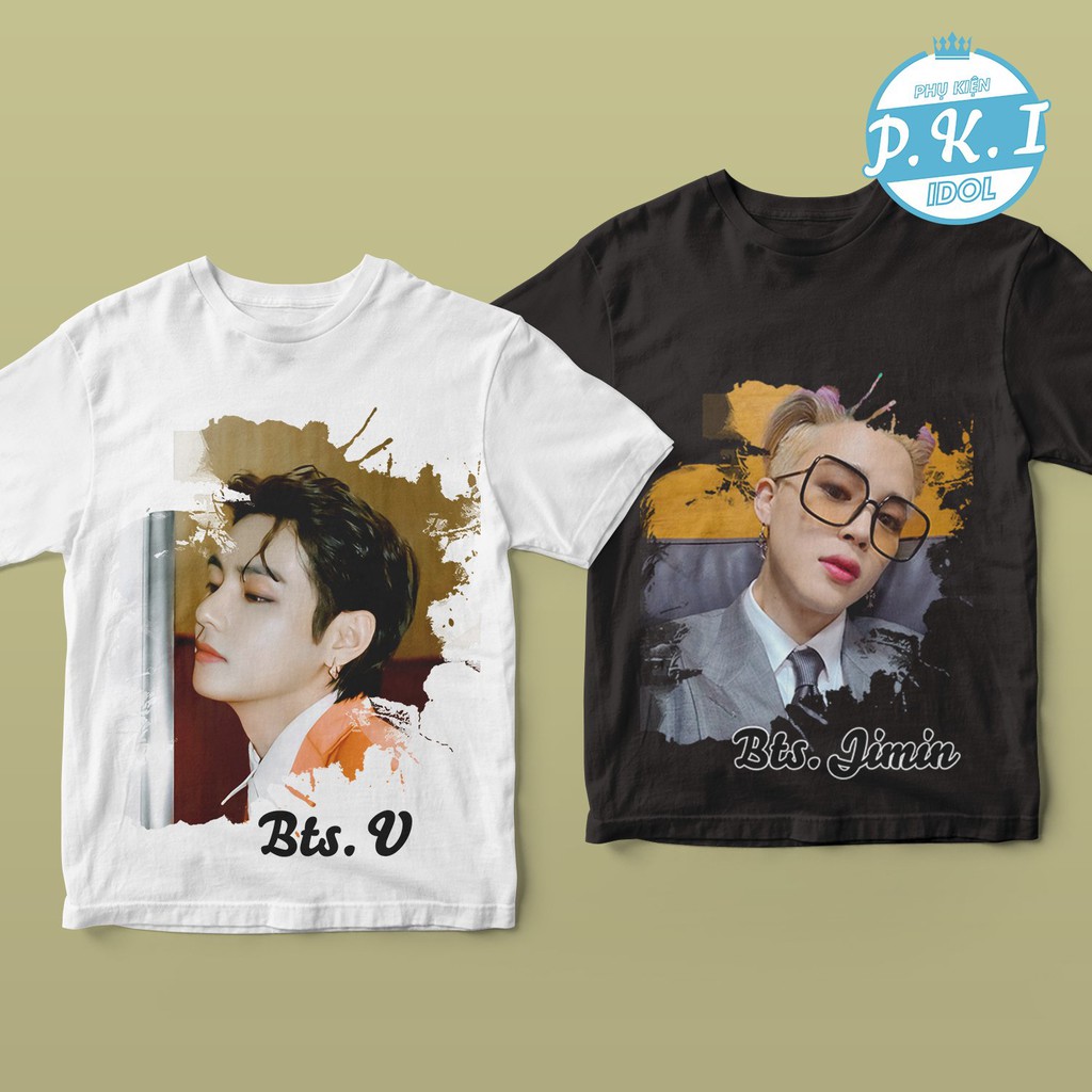 Áo Thun Unisex In Hình Nhóm Nhạc BTS