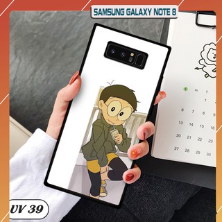 Ốp lưng nhám viền dẻo Samsung Galaxy Note 8 in hình