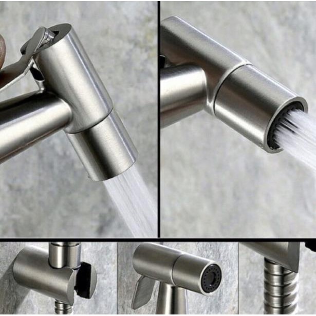 Vòi xịt vệ sinh, vòi xịt bồn cầu inox 304