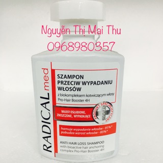 Dầu gội ngăn rụng tóc Radical Med 300ml
