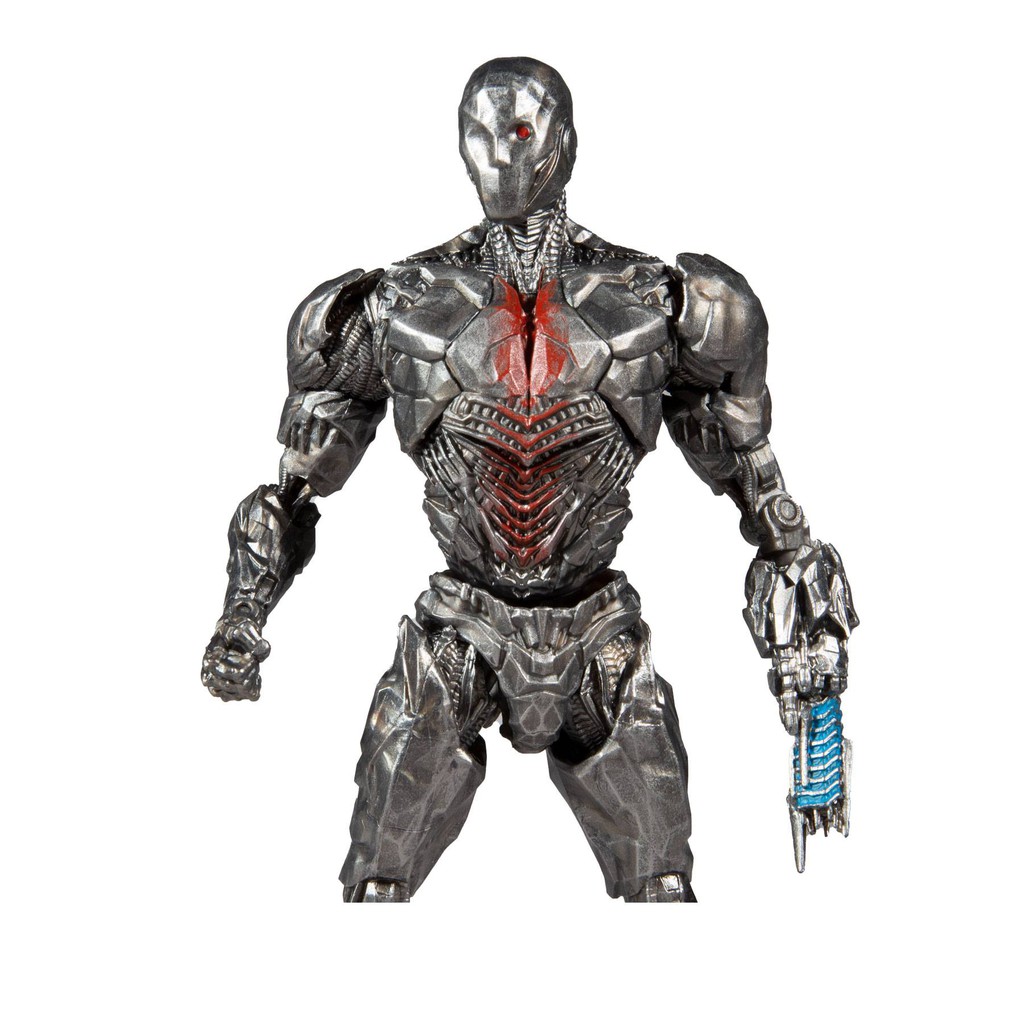 Mô hình McFarlane 🦇 DC Multiverse 7-inch 🦇 Justice League Cyborg (Helmet) (Walmart Exclusive)