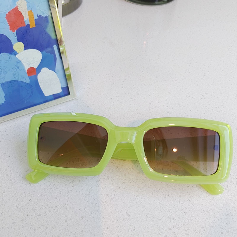 (JIUERBA) Kính Râm Chống Nắng Mùa Hè Màu Kẹo Tươi Mới Phong Cách Hàn Quốc