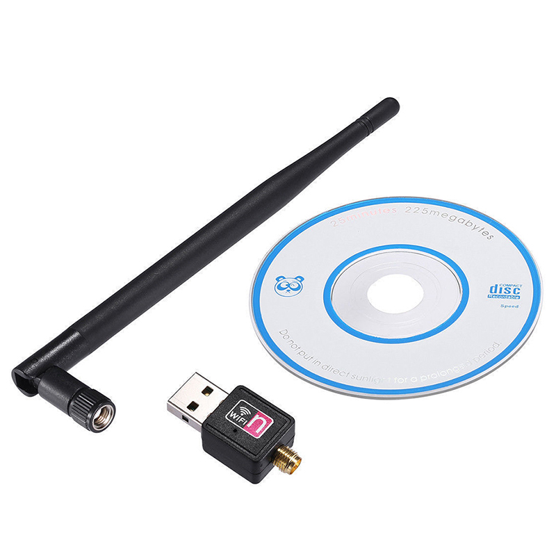 Usb Wifi 900mbps 802.11b / G / N Kèm Ăng Ten