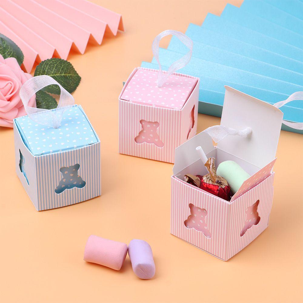 Set 10 Hộp Giấy Đựng Kẹo Cho Tiệc Sinh Nhật Của Bé