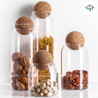 Hũ thủy tinh đựng gia vị, thực phẩm