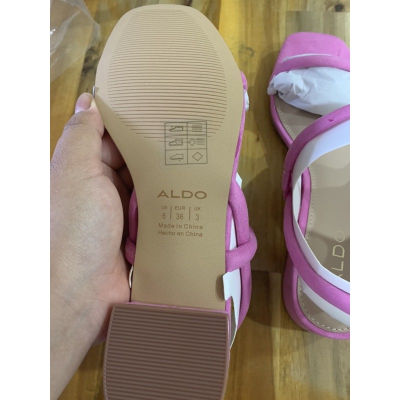 Giày Aldo size 36 newtag màu hồng chính hãng