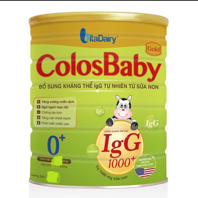 Sữa bột Colosbaby 0+ 800g