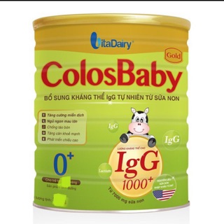 [Mua 4 lon tặng quà] Sữa bột Colosbaby 0+ 800g