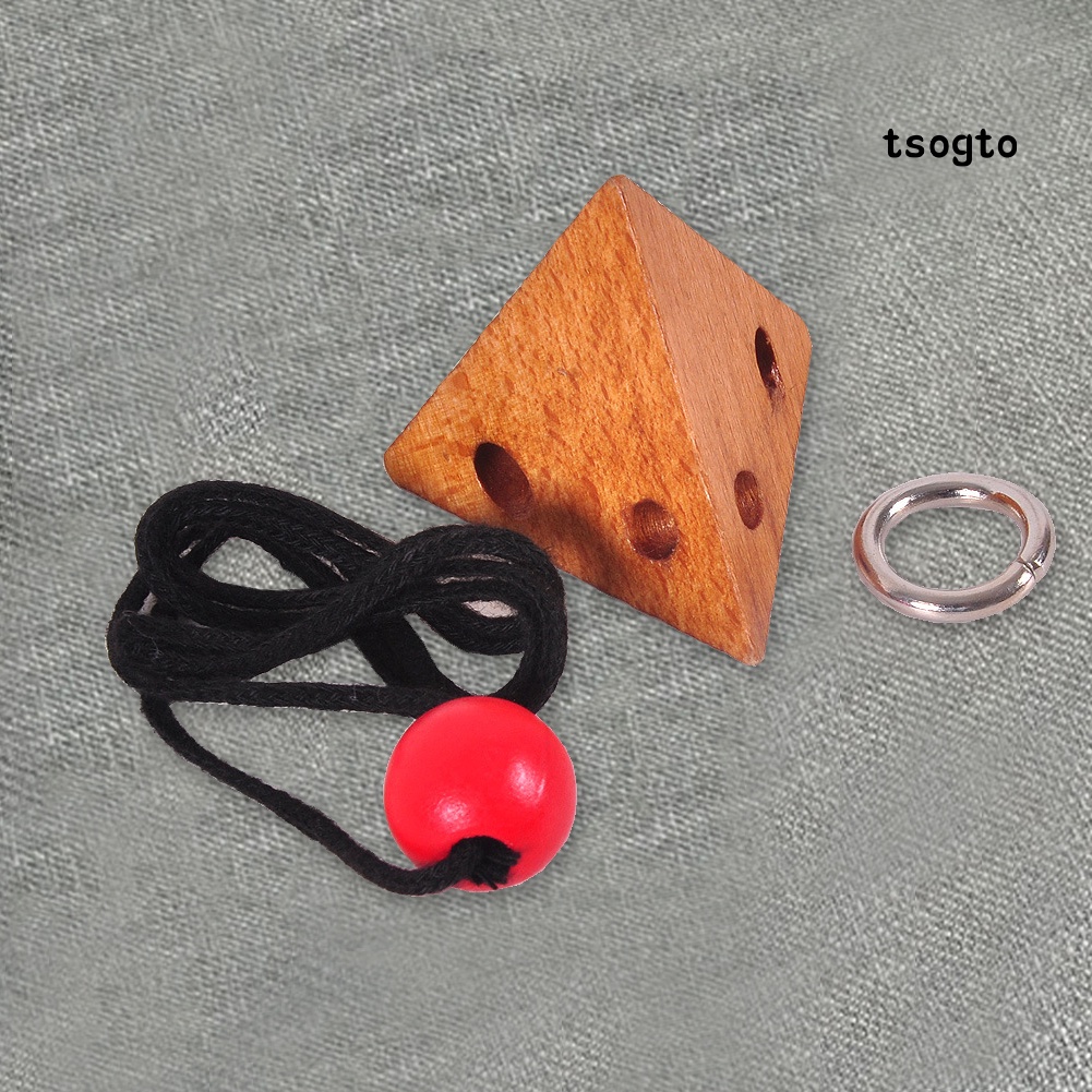 Đồ Chơi Lắp Ghép Dây Thừng 3D Bằng Gỗ Giúp Phát Triển Trí Não Cho Trẻ Em / Người Lớn
