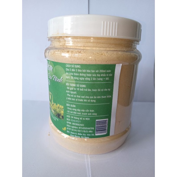 450gr bột mầm đậu nành tăng vòng 1 có giấy chứng nhận ATTP | Thế Giới Skin Care