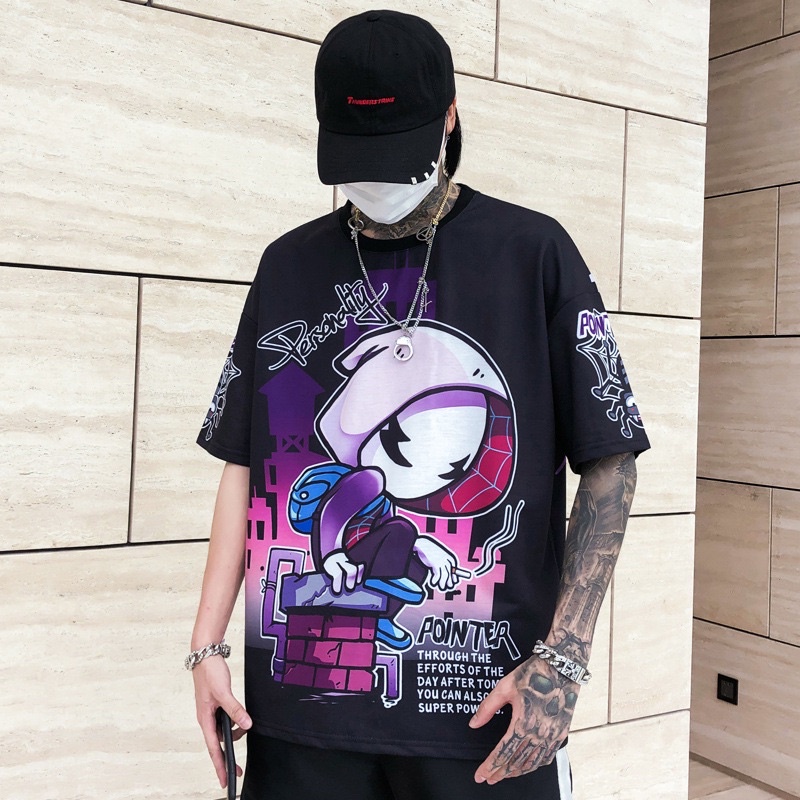 Xu hướng thời trang - Áo thun phong cách Hip Hop Đường phố bụi bặm