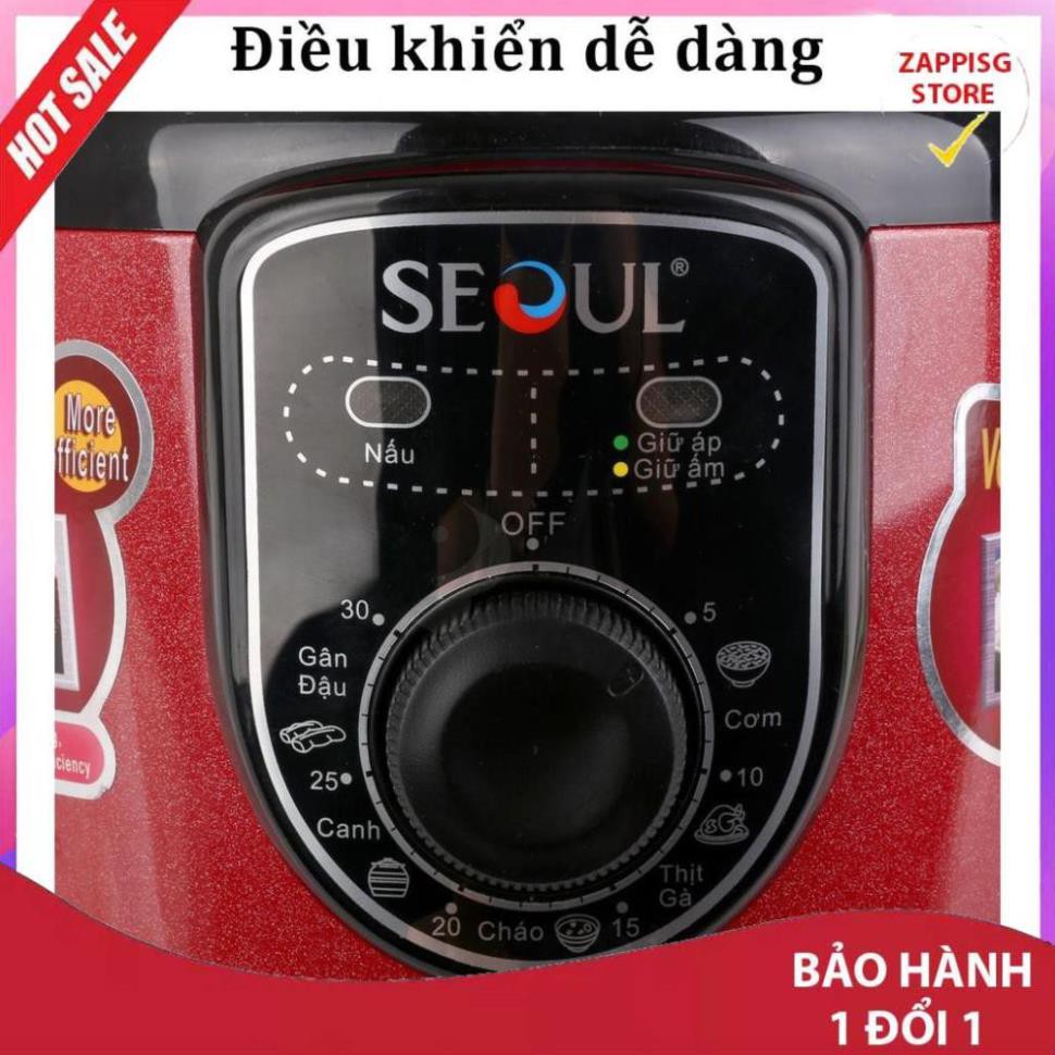 Sale Nồi áp suất điện đa năng Seoul TSU-300A 3 lít-Bảo hành uy tín - LỖI 1 ĐỔI 1  - Bảo hành 1 đổi 1