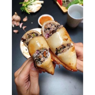 [ PHÚ NHUẬN]MỰC NHỒI THỊT KHAY KÈM THỊT