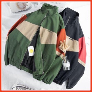 Áo Khoác Kaki Jacket Chữ Thêu unisex